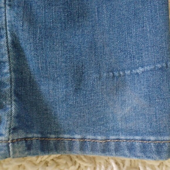 Ariat Women’s Jeans 32R Perfect Rise Bootcut Blue Stretch Denim Western Mid Rise - Picture 7 of 10